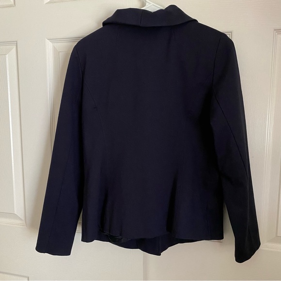 I.N.C. Navy Blue Blazer Size Petite Medium - Picture 4 of 6